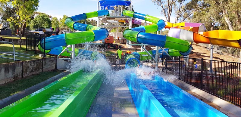 Lake Talbot Swimming Pool, Narrandera | Australian Waterslides & Leisure