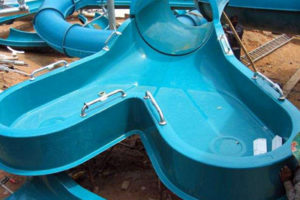 Waterslide starter tubs